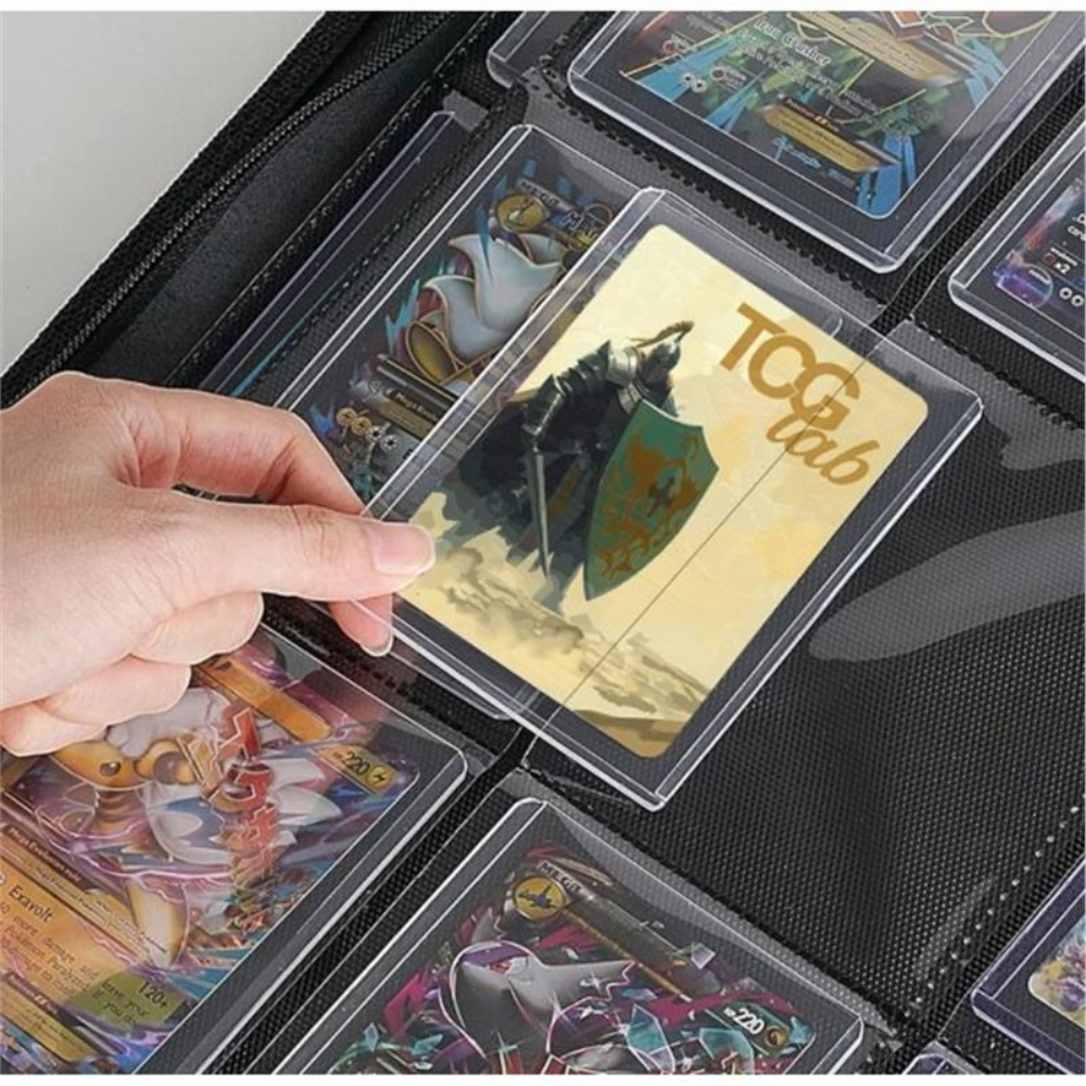 TCG LAB Album per Toploader a 9 Tasche (252 toploader) - Yellow