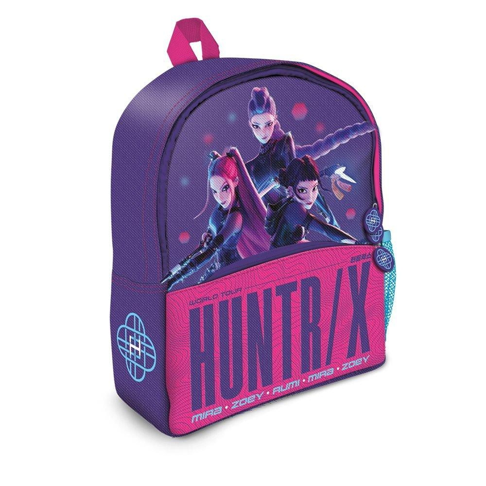 KPOP DEMON HUNTERS - ZAINO IN TELA RIGIDA CON TASCA FRONTALE 