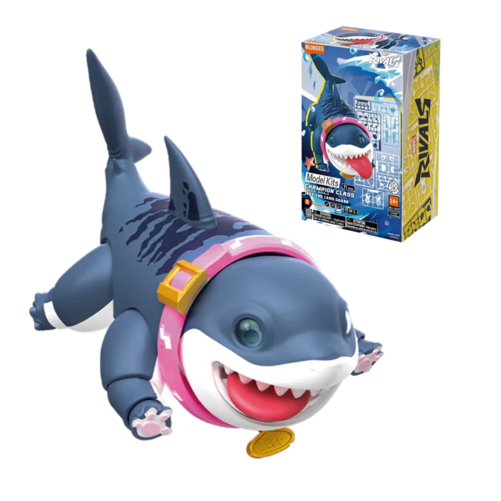 Blokees - Marvel - Champion Class 12 - 81123 Jeff the Land Shark Model Kit  