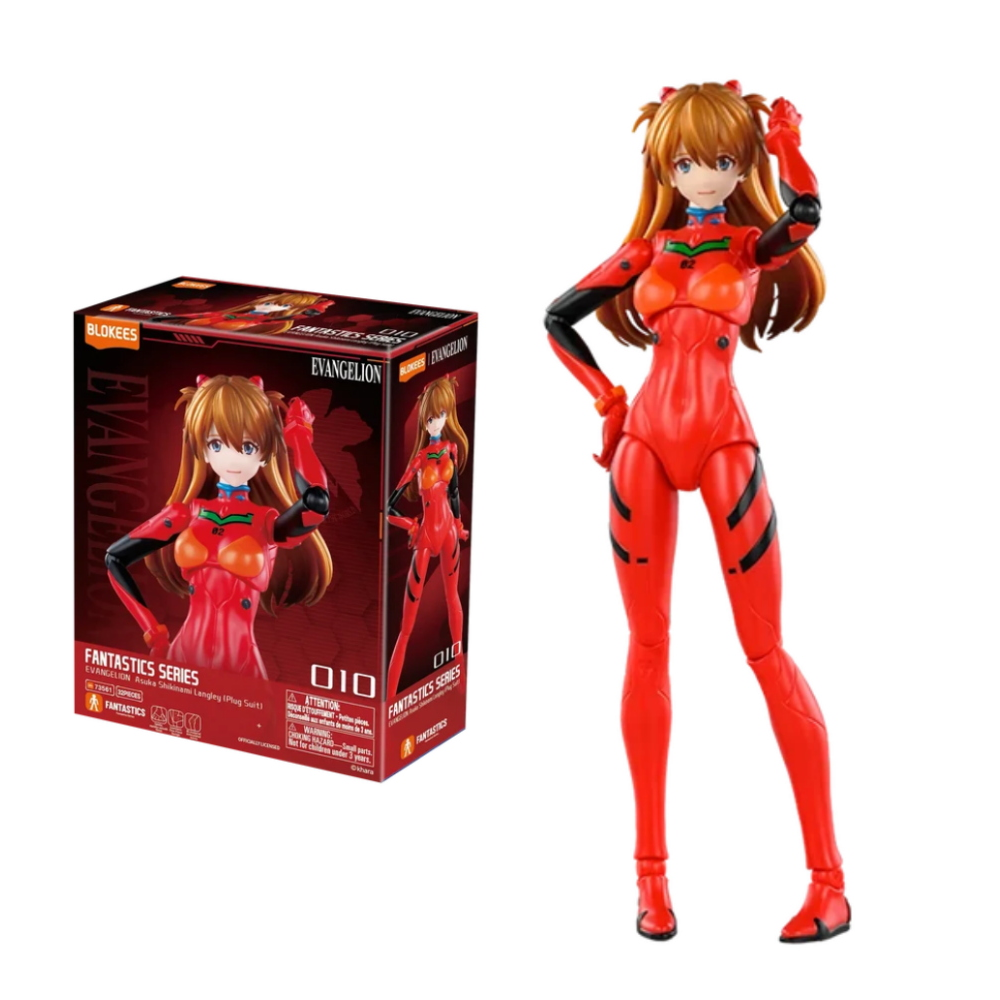 Blokees - Evangelion Fantastic Series FF03 - 73561 Asuka Shikinami Langley (Plug Suit) Model Kit  