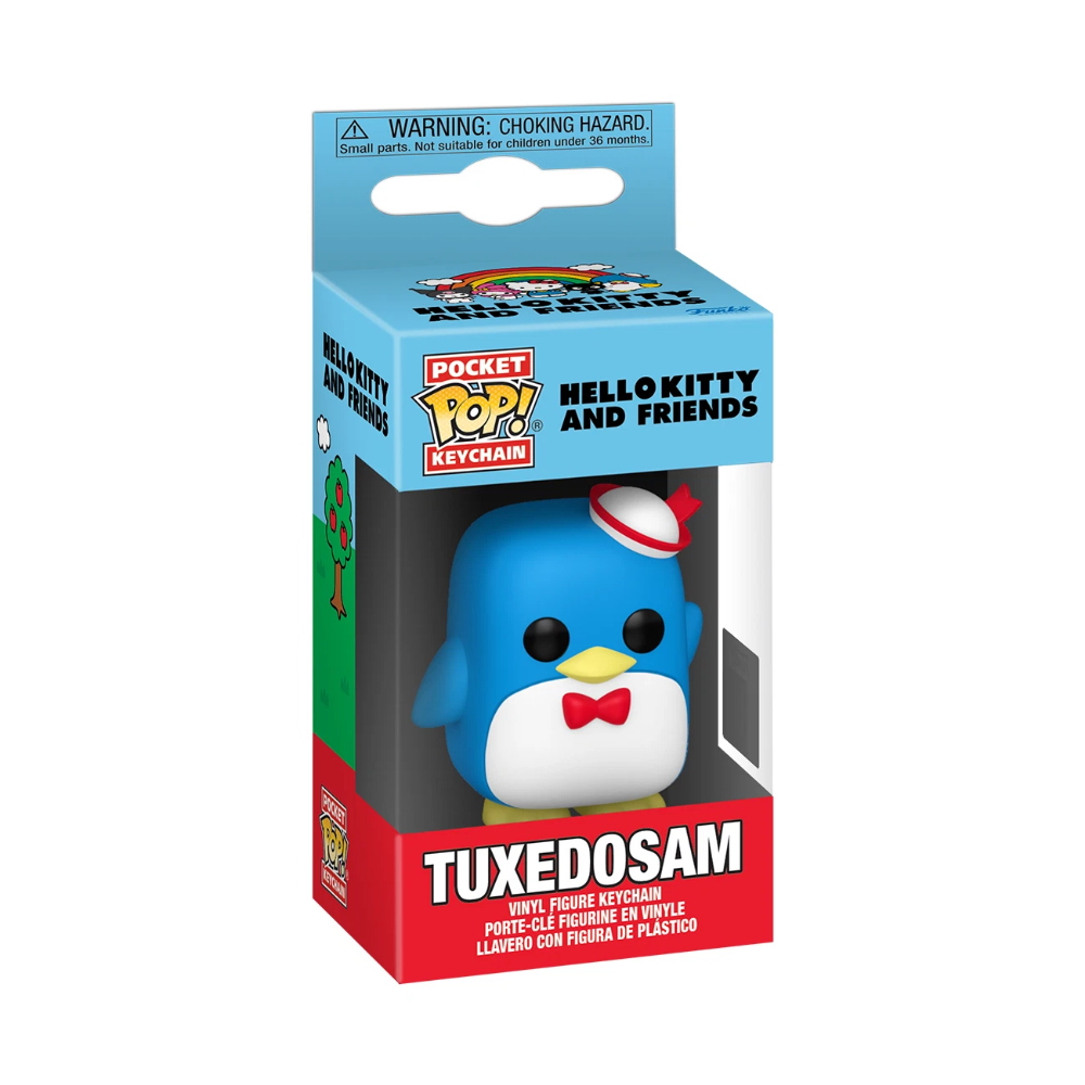 FUNKO POP KEYCHAIN HELLO KITTY - VINYL FIGURE TUXEDO SAM 4CM - 85989