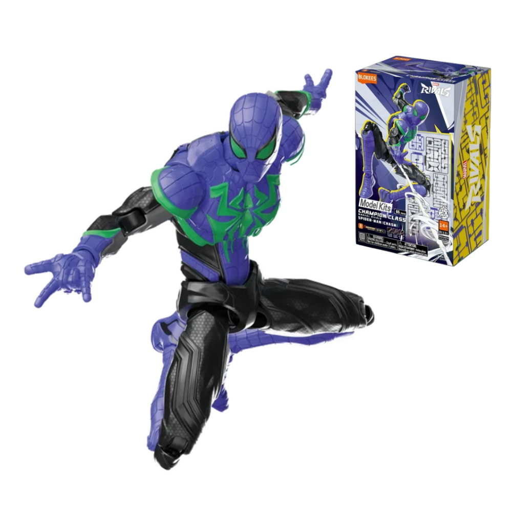 Blokees - Marvel Rivals - Champion Class 16 - 81131 Spider-man (Chasm) Model Kit  