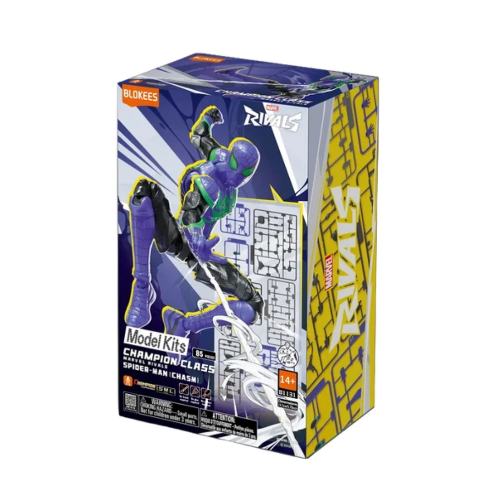 Blokees - Marvel Rivals - Champion Class 16 - 81131 Spider-man (Chasm) Model Kit  