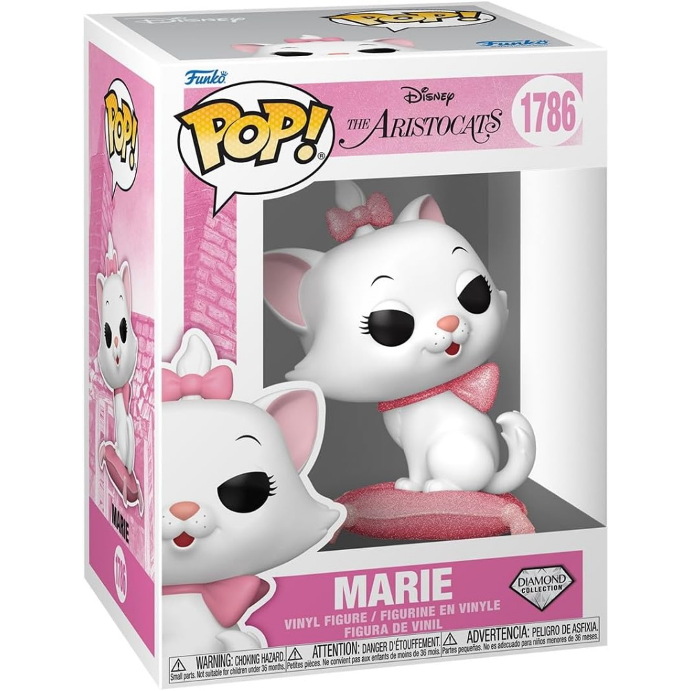 FUNKO POP DISNEY ARISTOCATS - VINYL FIGURE  1786 MARIE (GLITTER) 9CM - 93225