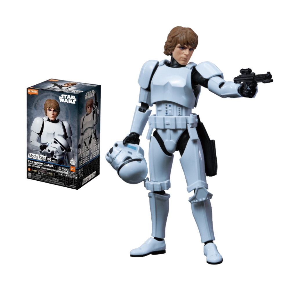 Blokees - Star Wars - Champion Class 04 - 75804 Luke Skywalker - A New Hope . Disguise Versione Model Kits 
