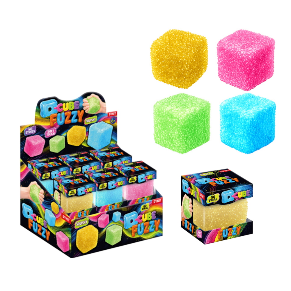 DYNIT - D-CUBE FUZZY JELLY/TPR VIRAL MALTOSIO 135 GR.