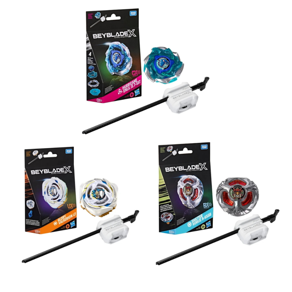 HASBRO - Beyblade X BEY - CX STARTER PACK TOP AST B - G0840EU6