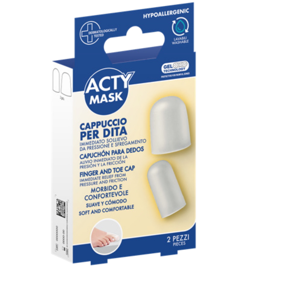 MEGAPLAST - ACTY MASK - CAPPUCCIO PER DITA - 2PZ