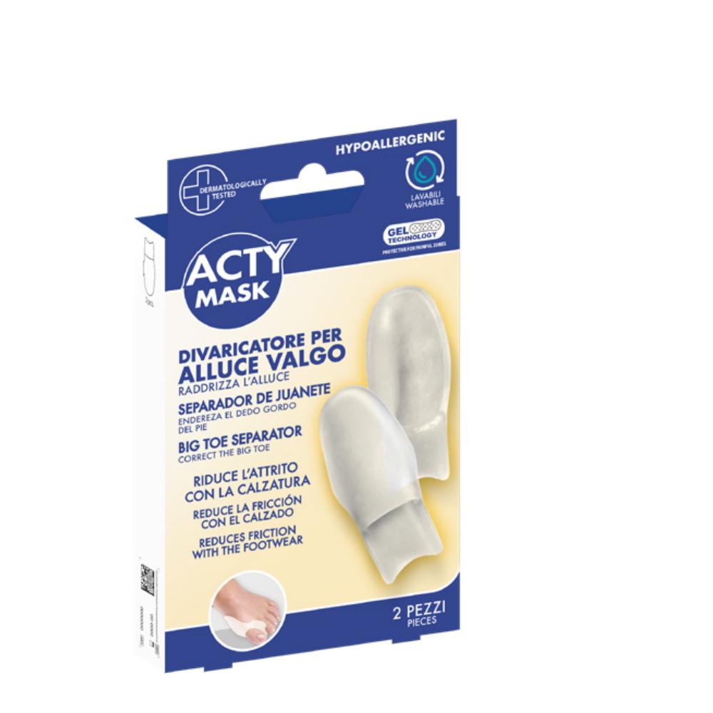 MEGAPLAST - ACTY MASK - DIVARICATORE PER ALLUCE VALGO - 2PZ