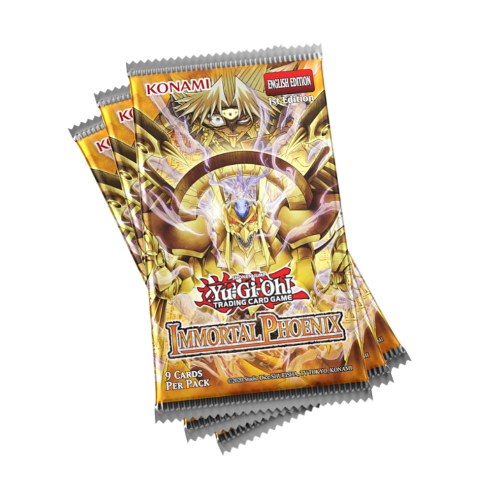 PREORDINE Yu-Gi-Oh! BUSTINA SINGOLA IN ESP. 24 BUSTE - IMMORTAL PHOENIX (ITA) 28/01/2027