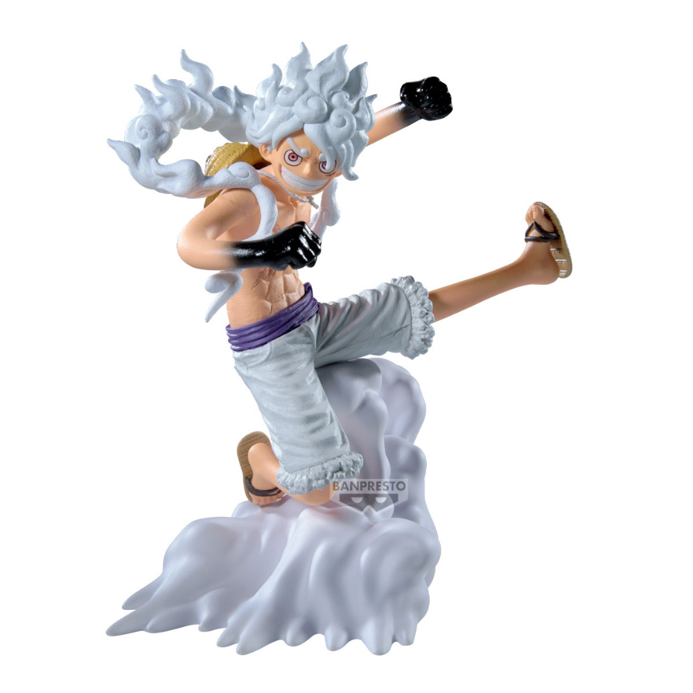 BANPRESTO 71725 - ONE PIECE - SENKOZEKKEI - MONKEY D.LUFFY (GEAR 5) - STATUA 15CM