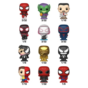 FUNKO POP BITTY POP DISPLAY BLIND BAG - MARVEL: SPIDER-MAN 32PZ PDQ - 85719
