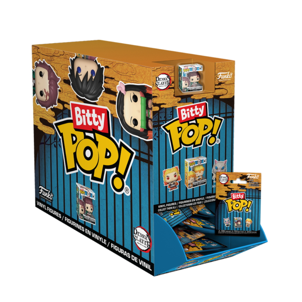 FUNKO POP BITTY POP DISPLAY BLIND BAG - DEMON SLAYER 32PZ PDQ - 86955