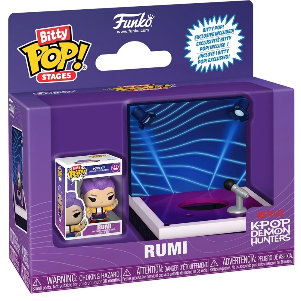 FUNKO POP BITTY POP STAGES - KPOP DEMON HUNTERS - RUMI (HOW IT’S DONE) - 95722