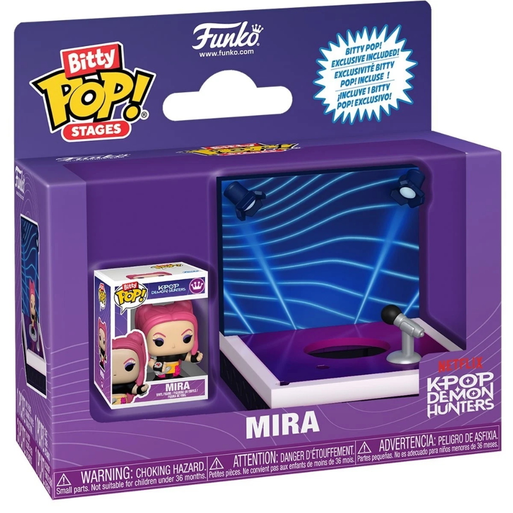 FUNKO POP BITTY POP STAGES - KPOP DEMON HUNTERS - MIRA (HOW IT’S DONE) - 95721