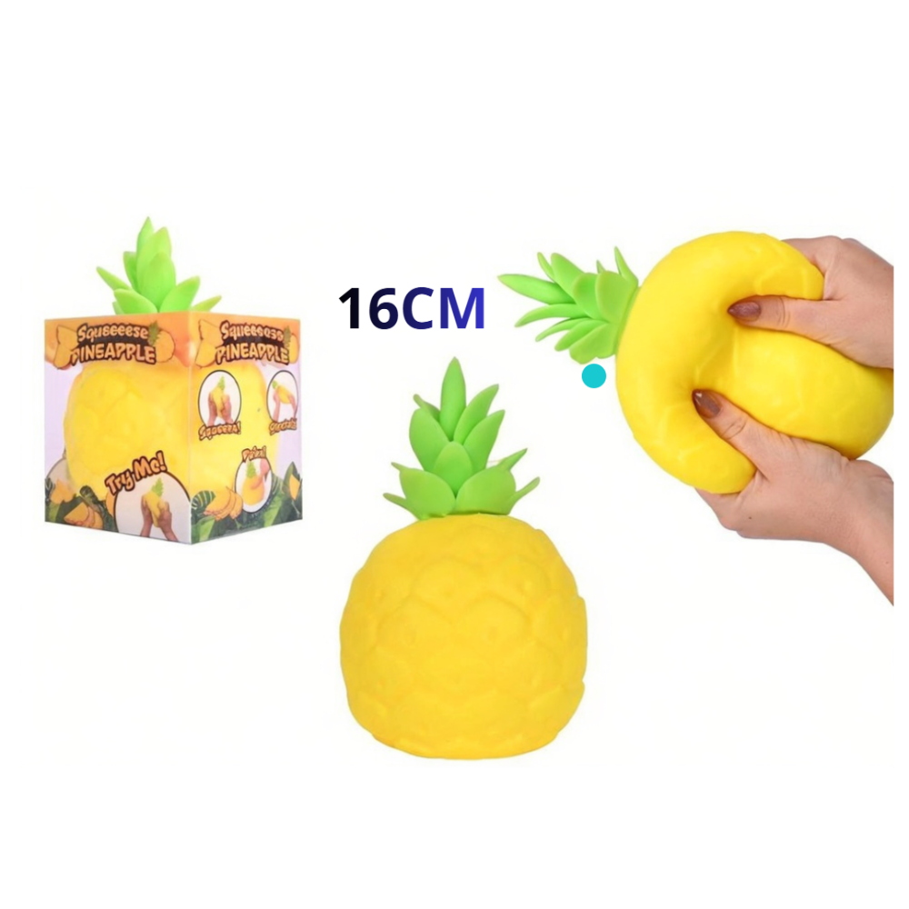 PREORDINE SIMBA - Squishy Ananas cm.16 in scatola vetrina in espositore 6pz - 700571146   30/11/2026 (SCAD.08/10/2026)