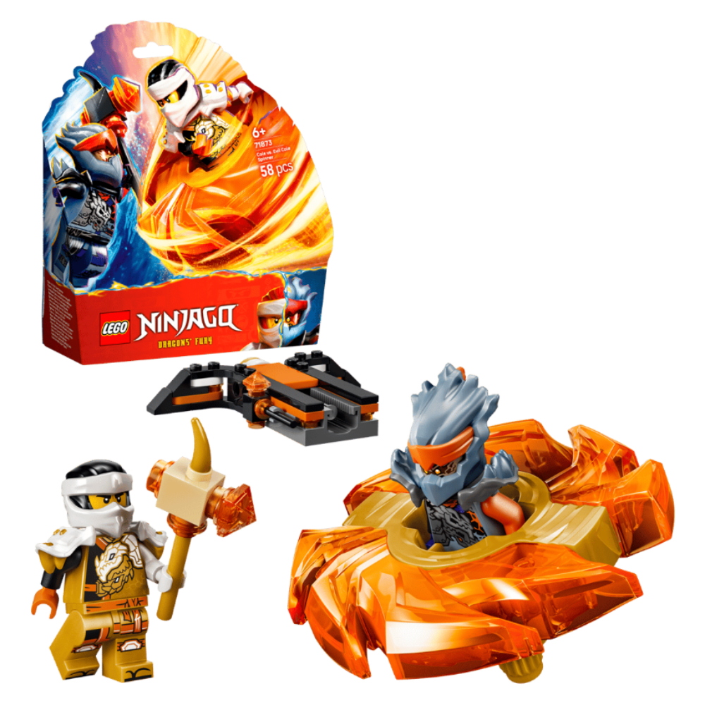 PREORDINE LEGO Ninjago - Spinner: Cole vs. il Malvagio Cole 71873 *GENNAIO  