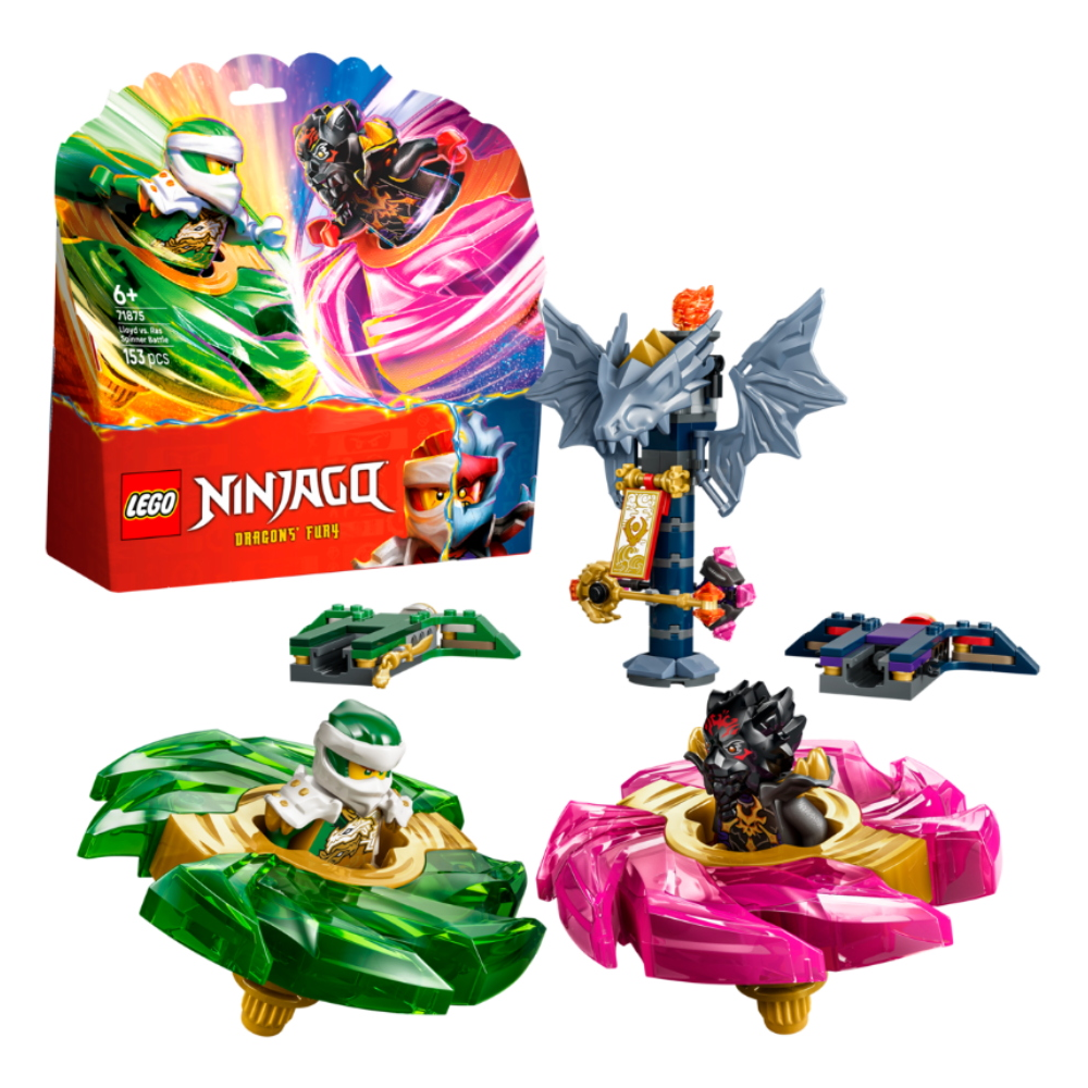 PREORDINE LEGO Ninjago - Battaglia tra spinner:Lloyd vs. Ras 71875 *GENNAIO  