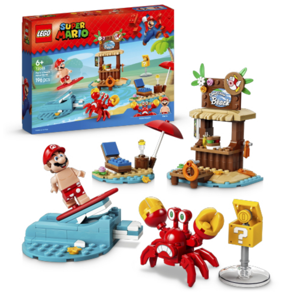PREORDINE LEGO Super Mario - Avventure di Mario in spiaggia 72055 *GENNAIO  