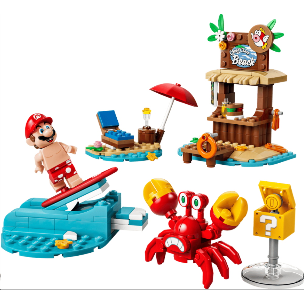 PREORDINE LEGO Super Mario - Avventure di Mario in spiaggia 72055 *GENNAIO  