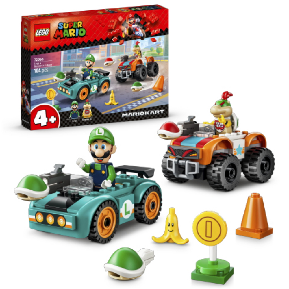 PREORDINE LEGO Super Mario - Mario Kart™ – Gara di Luigi e Bowser Junior 72056 *GENNAIO  