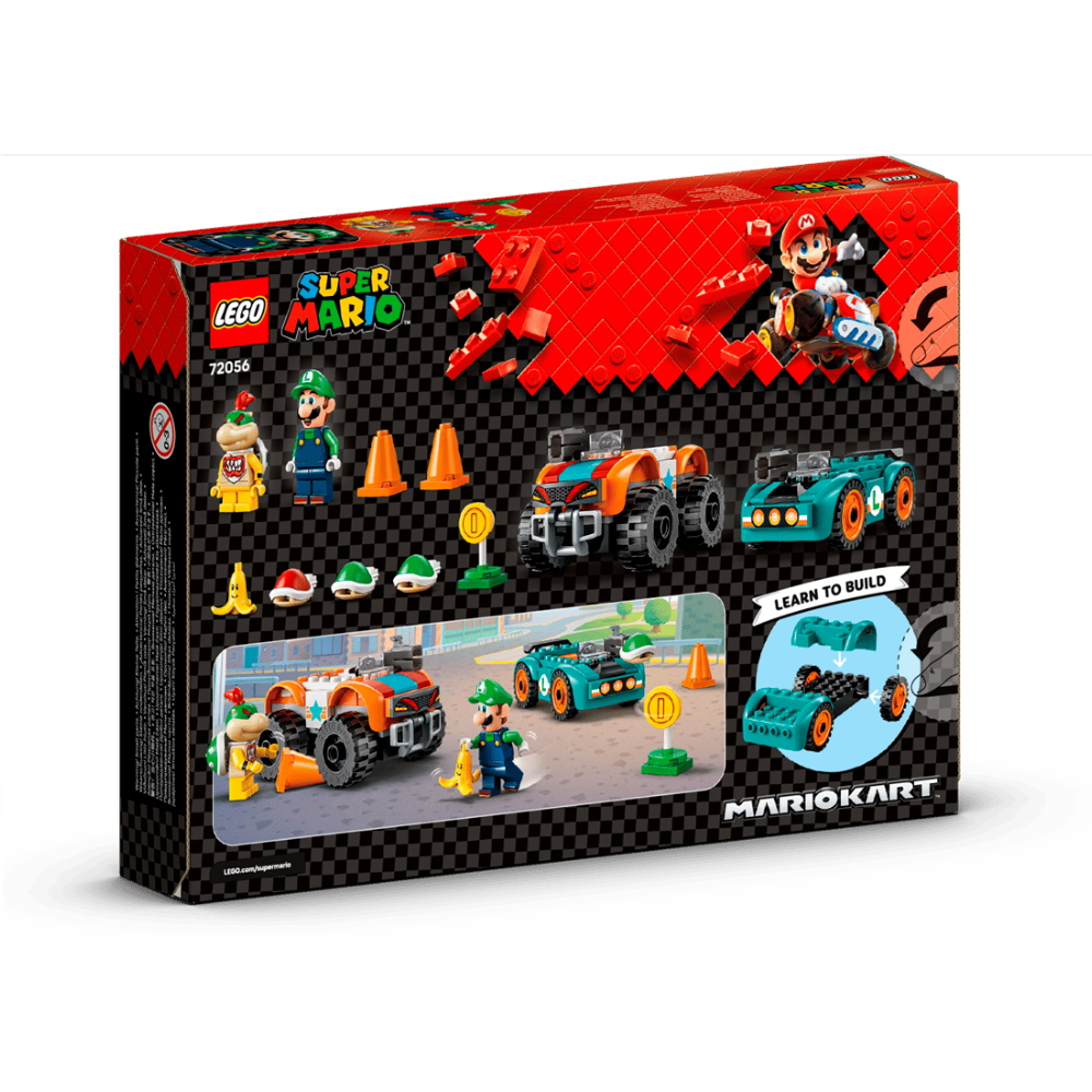 PREORDINE LEGO Super Mario - Mario Kart™ – Gara di Luigi e Bowser Junior 72056 *GENNAIO  