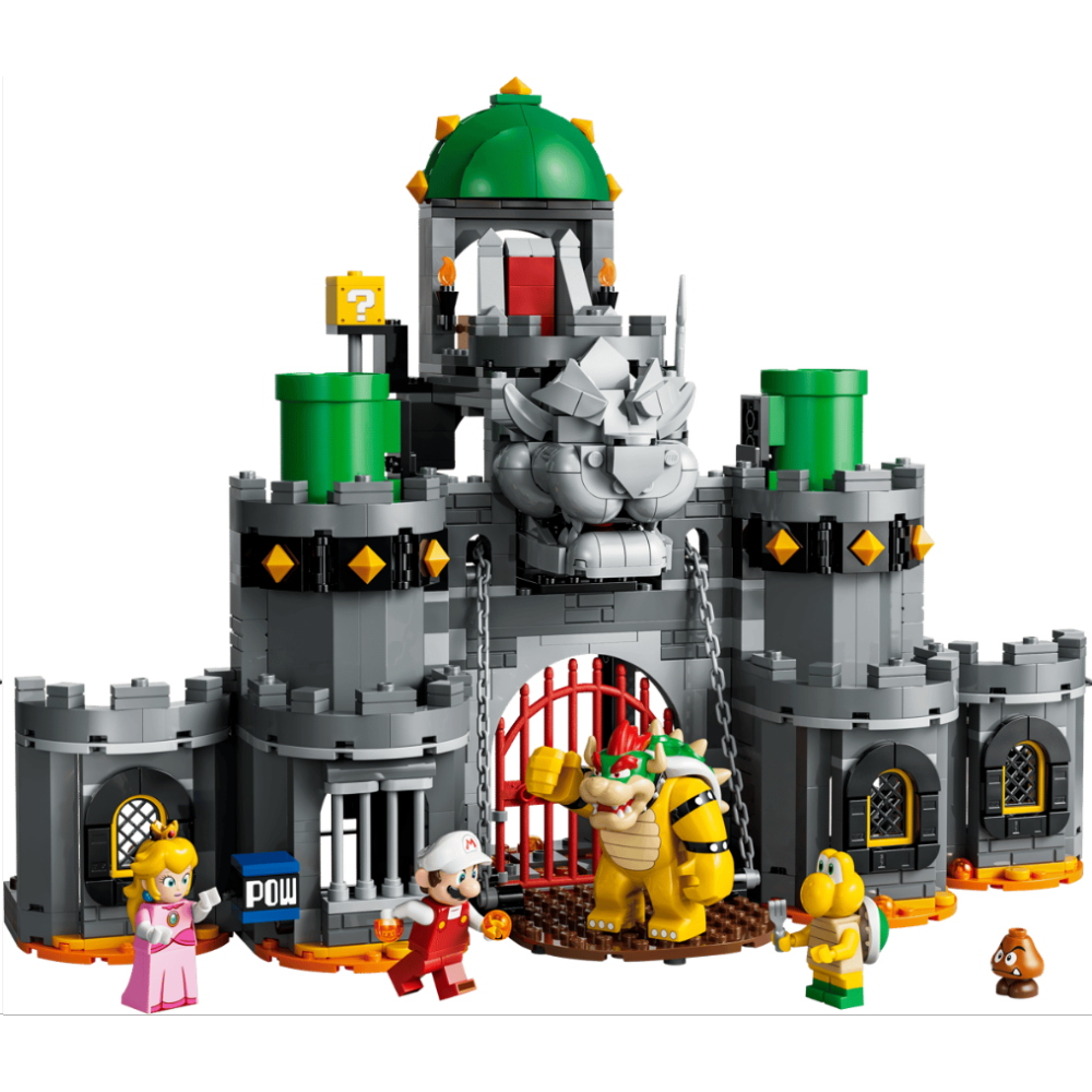 PREORDINE LEGO Super Mario - Castello di Boswer con Mario fuoco 72060 *GENNAIO  