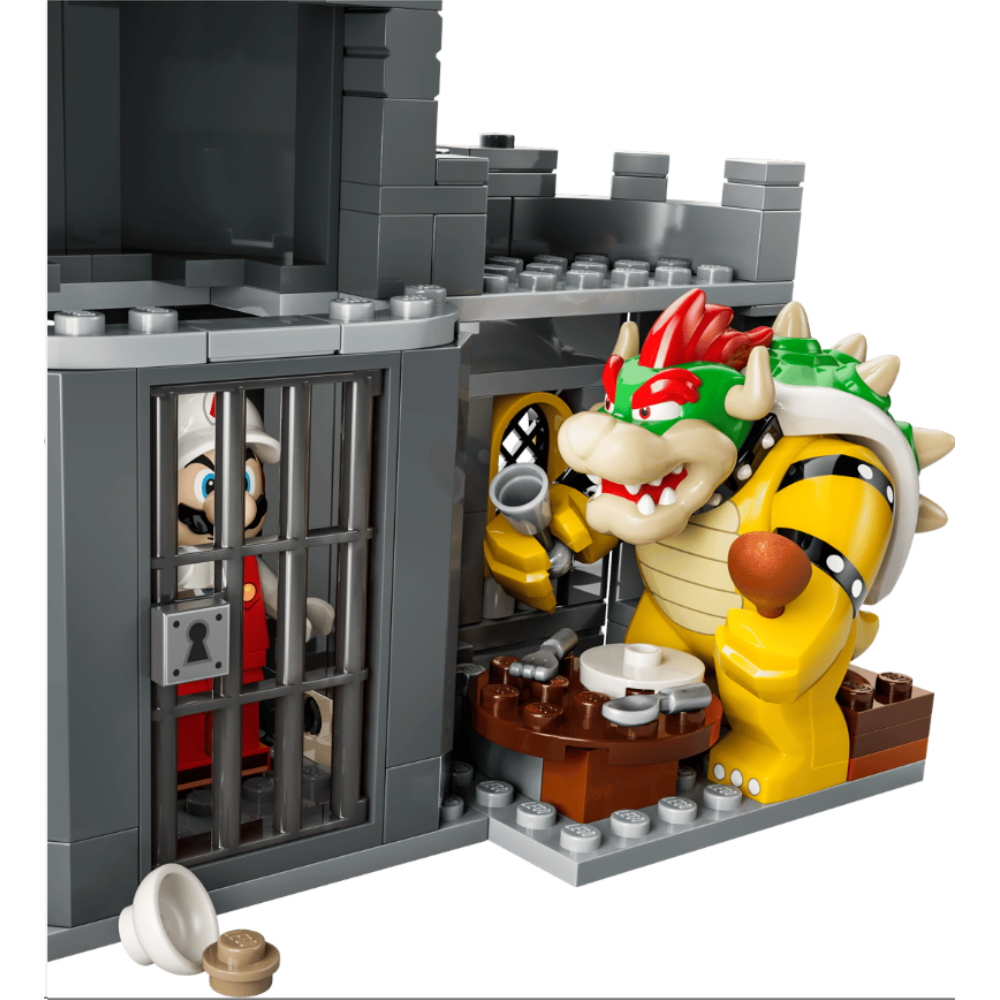 PREORDINE LEGO Super Mario - Castello di Boswer con Mario fuoco 72060 *GENNAIO  