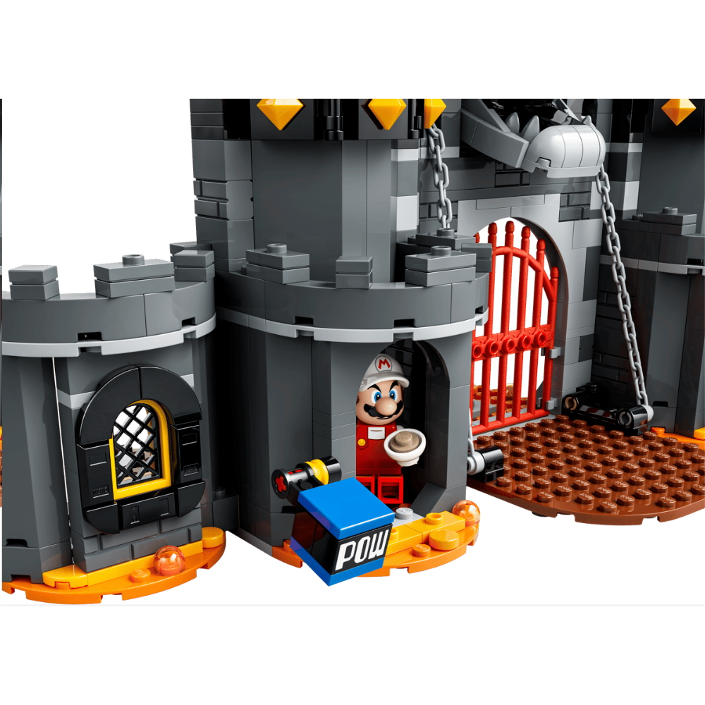 PREORDINE LEGO Super Mario - Castello di Boswer con Mario fuoco 72060 *GENNAIO  