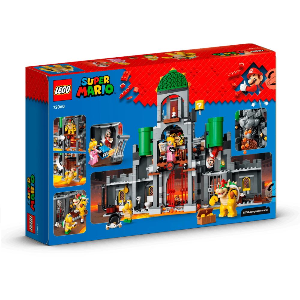 PREORDINE LEGO Super Mario - Castello di Boswer con Mario fuoco 72060 *GENNAIO  