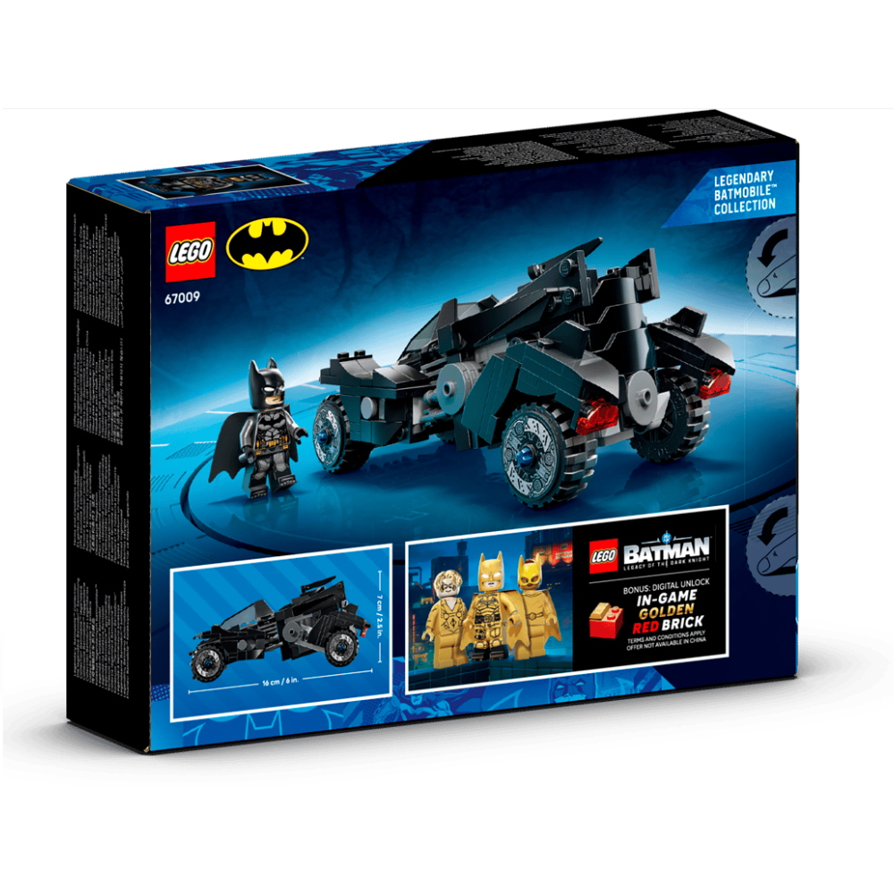 PREORDINE LEGO DC - Batmobile™ di Batman Arkham™ 67009 *GENNAIO  