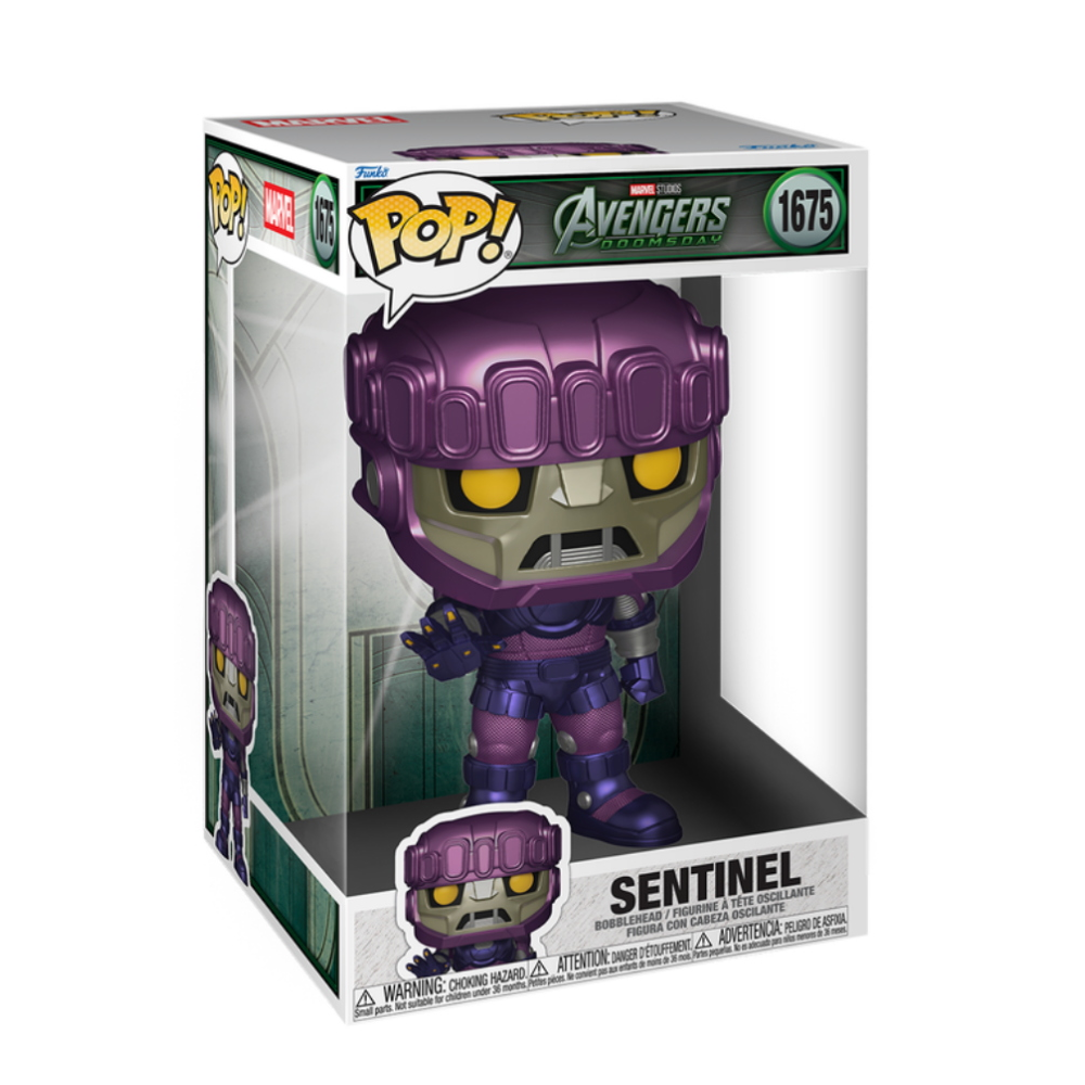 FUNKO POP JUMBO AVENGERS: DOOMSDAY S2 - VINYL FIGURE 1675 SENTINEL 25CM - 93837