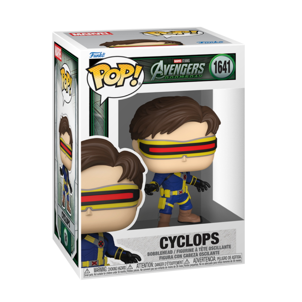 FUNKO POP MARVEL:AVENGERS DOOMSDAY - VINYL FIGURE 1641 CYCLOPS 9CM - 90475