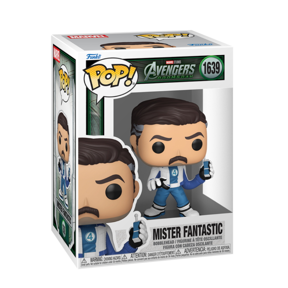 FUNKO POP MARVEL:AVENGERS DOOMSDAY - VINYL FIGURE 1639 MR.FANTASTIC 9CM - 90473