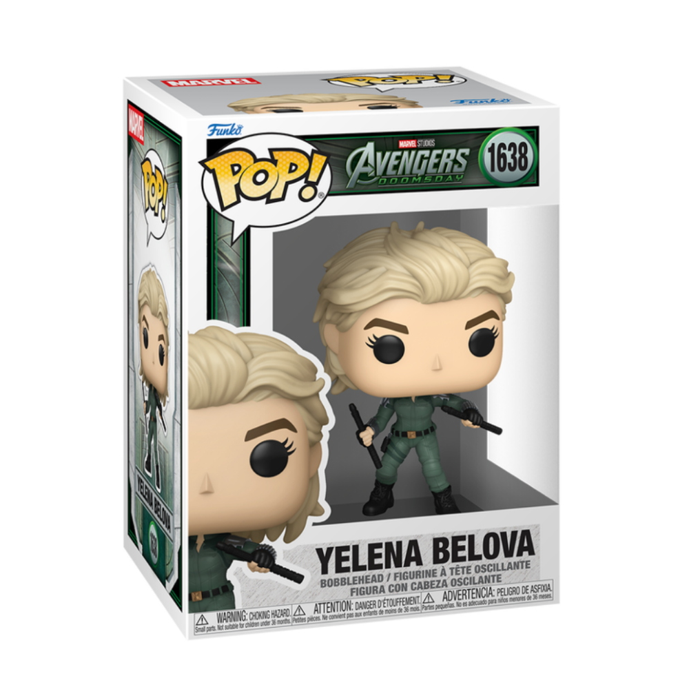 FUNKO POP MARVEL:AVENGERS DOOMSDAY - VINYL FIGURE 1638 YELENA BELOVA 9CM - 90472