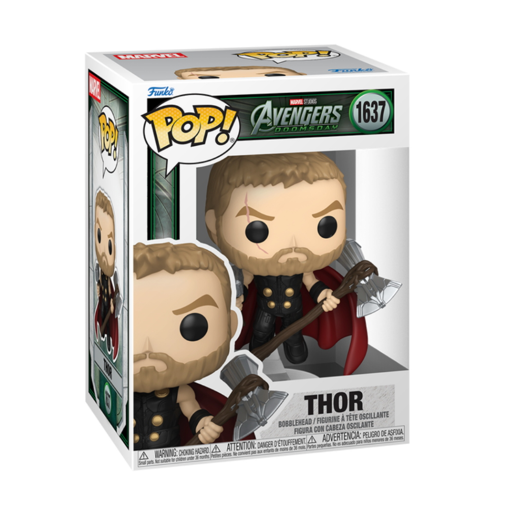 FUNKO POP MARVEL:AVENGERS DOOMSDAY - VINYL FIGURE 1637 THOR 9CM - 90471