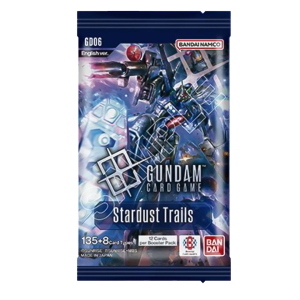 BANDAI Gundam Card Game Booster Pack [GD06] Stardust Trails 30/10/26 