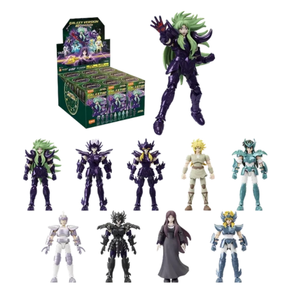 Blokees - Saint Seiya Blind Box - Galaxy Version 05 - 75035 The Hades Invasion DISPLAY 9PC 
