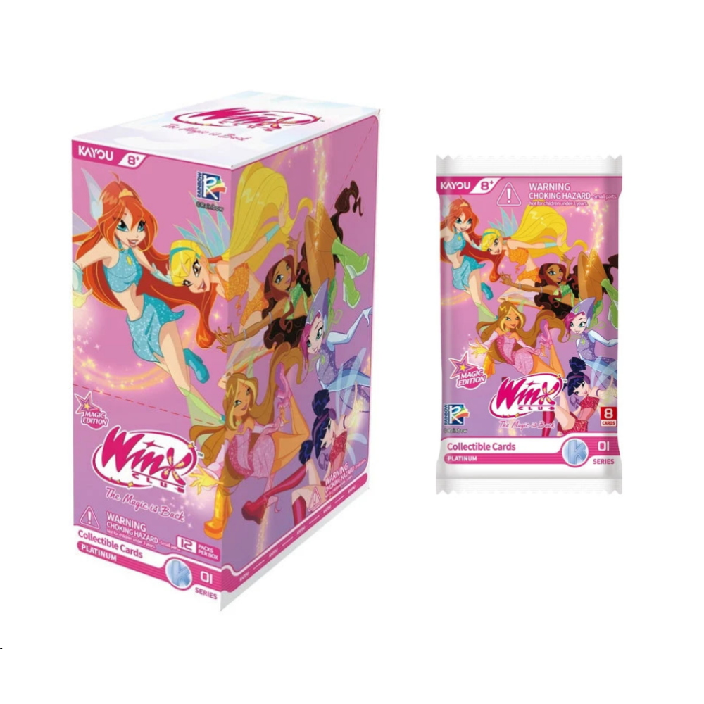 PREORDINE KAYOU - Winx Club - Fairy Diary - MAGIC Edition -001 - BUSTA DA 8 CARTE 20/12/2026