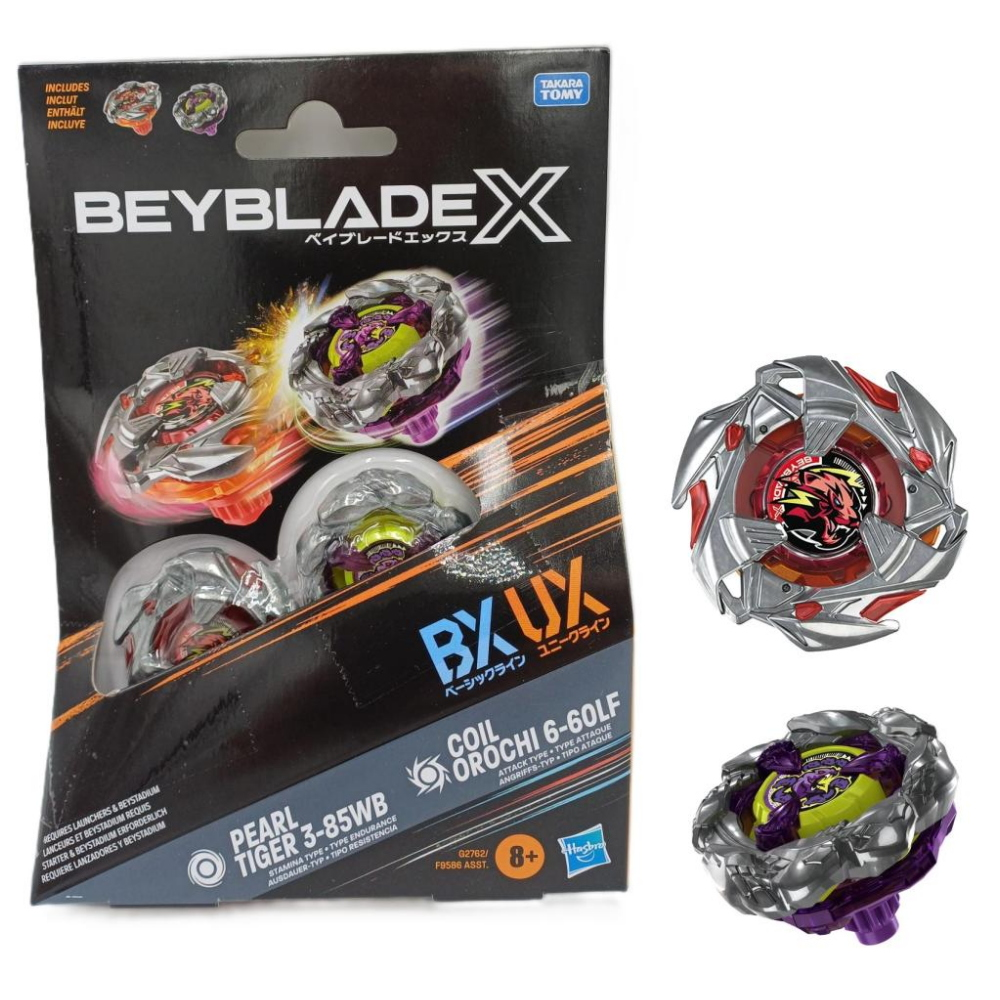 HASBRO - Beyblade X - DUAL PACK AST.  F9586EU48