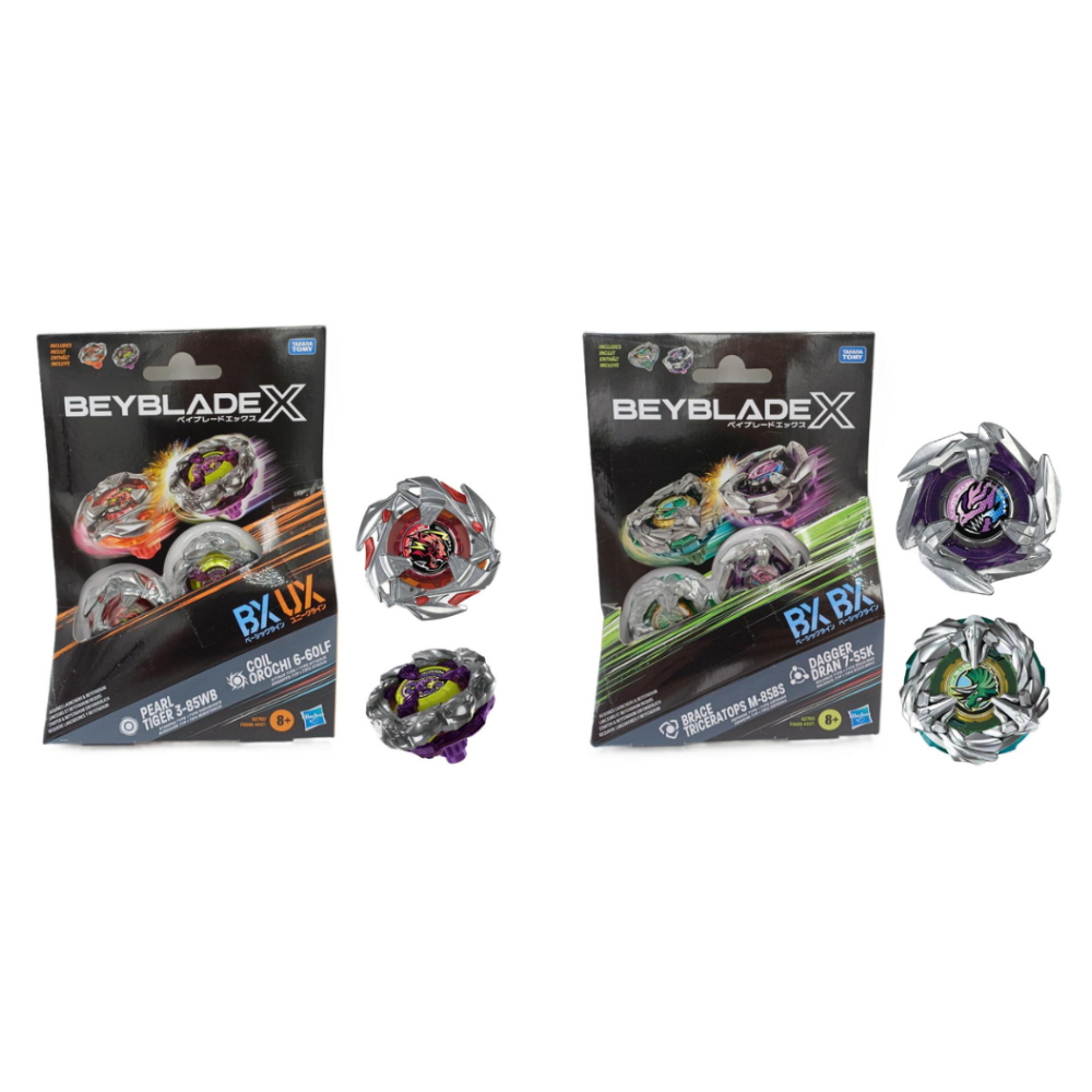 HASBRO - Beyblade X - DUAL PACK AST.  F9586EU48