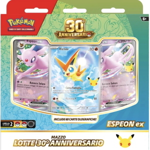 Pokemon - 30° anniversario - Mazzo Lotte "Umbreon-EX & Espeon-EX" (IT) 30/10/2026
