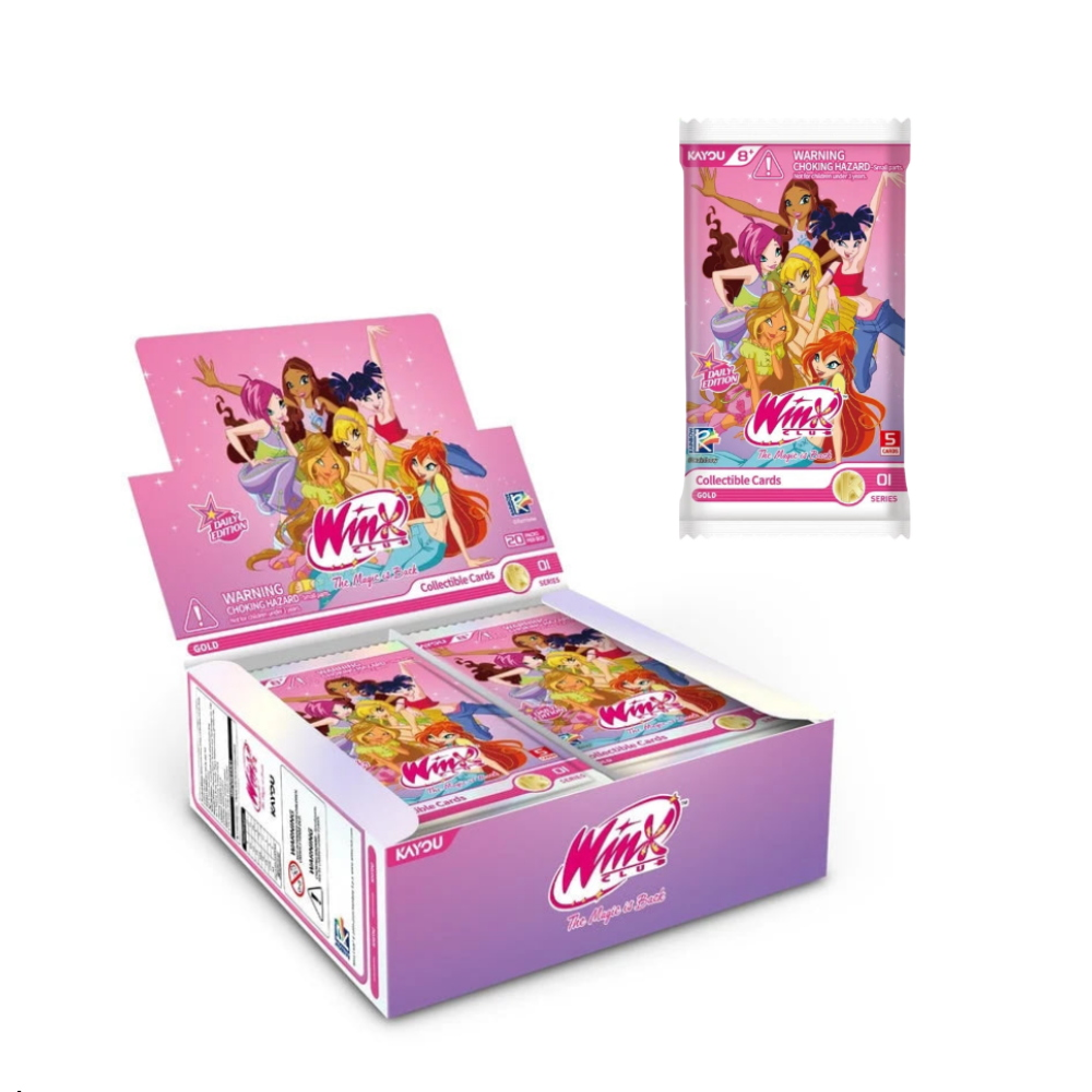PREORDINE KAYOU - Winx Club - Fairy Diary - Daily Edition-001B - BUSTA DA 5 CARTE 20/12/2026