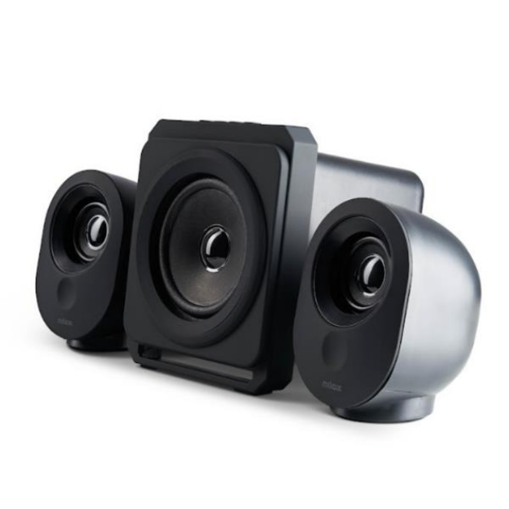 NILOX - AUDIO SPEAKERS - Altoparlanti Bluetooth 35 Watt, Subwoofer, presa USB e Micro Sd, presa audio AUX Radio FM