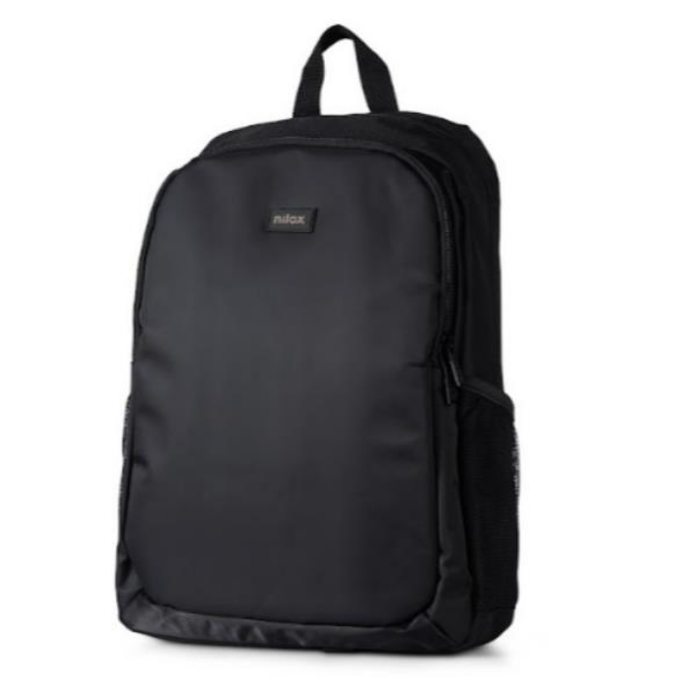 NILOX - ZAINOPER NOTEBOOK/Laptop 15.6" spallacci imbottiti e regolabili, cerniera in metallo, 2 ampi scomparti e scomparti esterni
