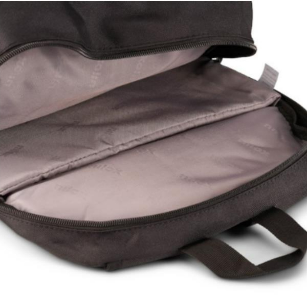 NILOX - ZAINOPER NOTEBOOK/Laptop 15.6" spallacci imbottiti e regolabili, cerniera in metallo, 2 ampi scomparti e scomparti esterni