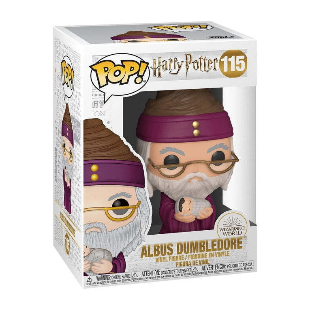 FUNKO POP HARRY POTTER - VINYL FIGURE ALBUS DUMBLEDORE W/BABY HARRY 9CM - 48067 
