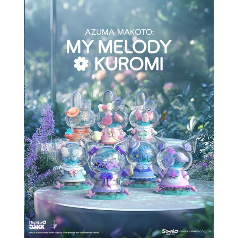 MIGHTY JAXX Azuma Makoto - MY MELODY AND KUROMI SERIES BLIND BOX - D6