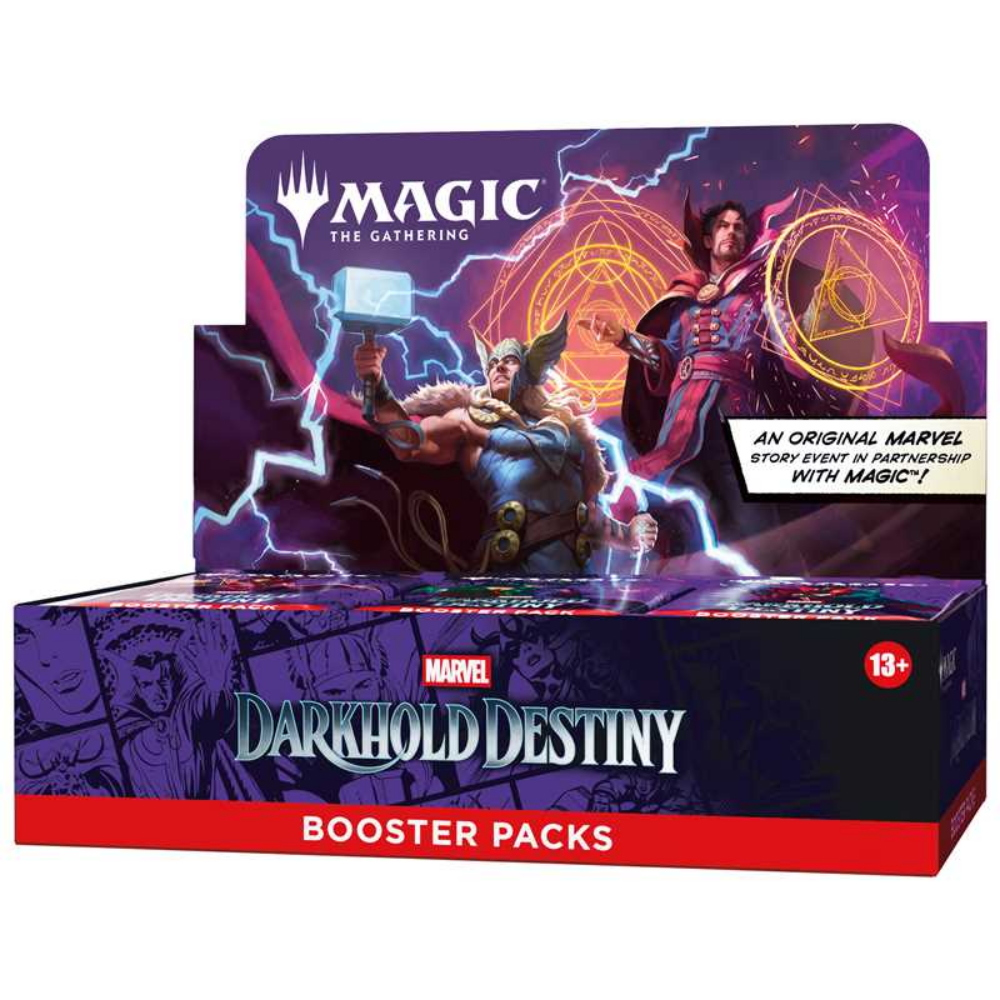 PREORDINE MAGIC THE GATHERING - MARVEL DARKHOLD DESTINY - BOX PLAY BOOSTER (30 BUSTE) - ITA 09/04/2027