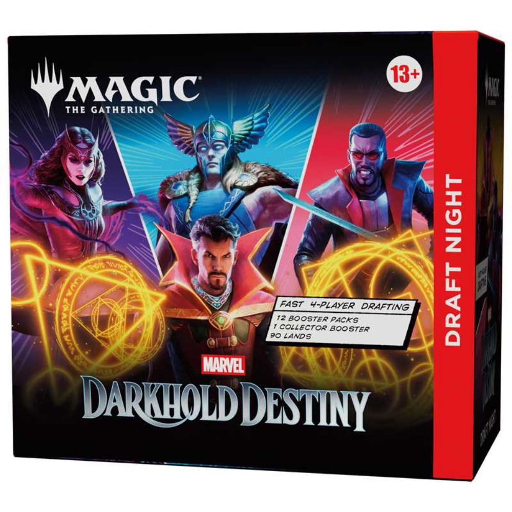 PREORDINE MAGIC THE GATHERING - MARVEL DARKHOLD DESTINY - DRAFT NIGHT - ENG 09/04/2027
